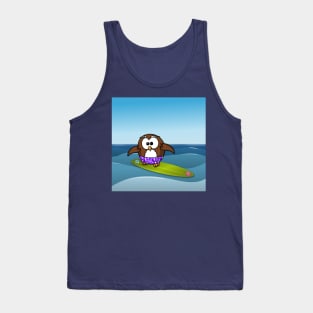 surfer owl Tank Top